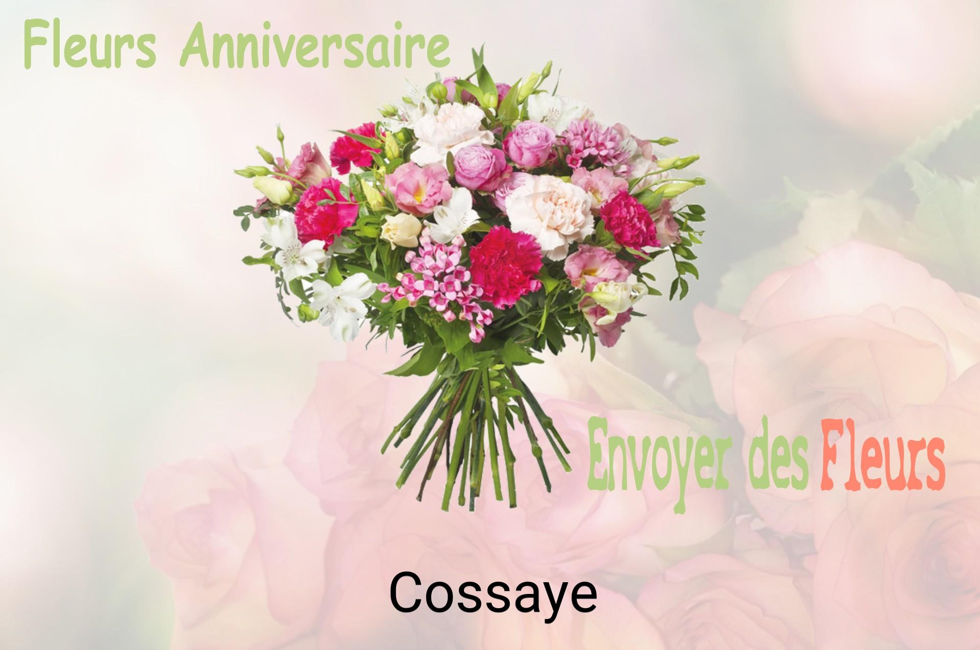Bouquet de fleurs d’anniversaire livré à Cossaye